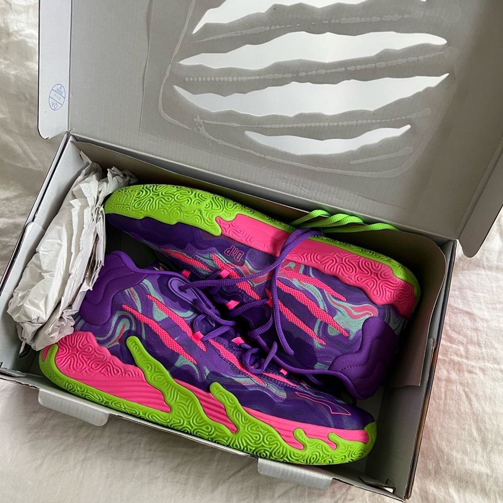 PUMA La Melo Ball MB.03 Toxic Men's